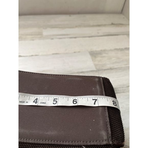 Nine West brown short handled zippered bag - Picture 9 of 9